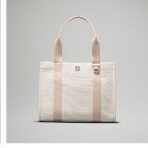 Lululemon Two-Tone Canvas Tote Bag 10L